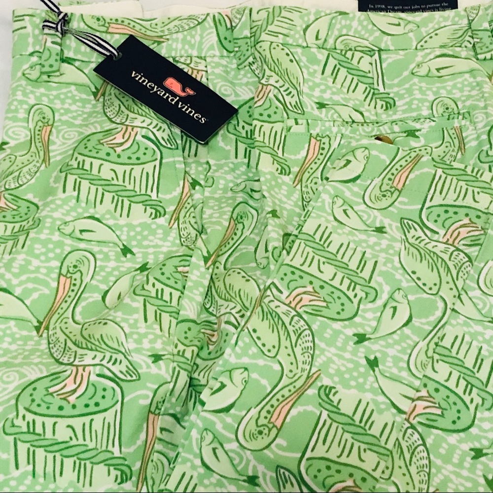 Vineyard Vines NWT Pelican print pant 36W